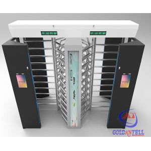 Full Height Access Control High Security Turnstile Bidirectional Automatic