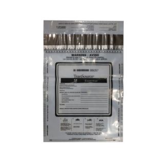 Bottom Seal Tamper Proof Evidence Bags , Gravure Printing Clear Bank Deposit