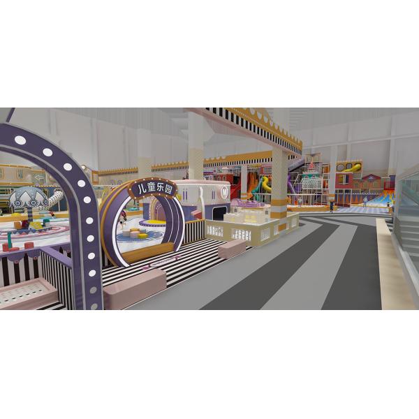 Modular Indoor Play Structure for Kids Ages 2-12