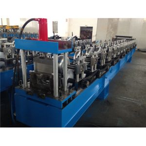 Round Shape Seamless Gutter Roll Forming Machine Single Chain 15 Stations