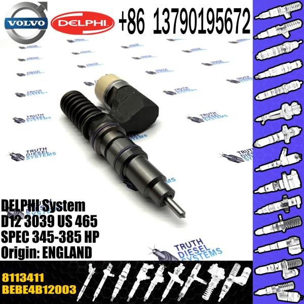 High Quality Engine Diesel Unit Fuel Injector 8113411 8170998 BEBE4B12003 For VOL FH12
