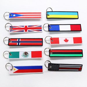 Wholesale Gifts Polyester Handmade Weavable Keyring with Customization Availability from china suppliers