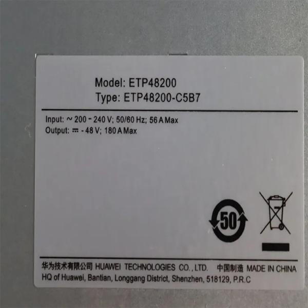 Huawei ETP48200-C5B7 Embedded Communication Power Supply 5G Base Station