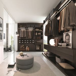 Competitive Wood Style PANEL Wardrobe Closet Set for Apartment and Custom Design