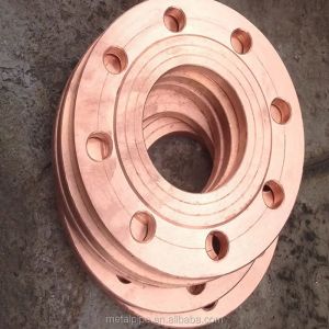 Slip-On flange connector Copper and nickel flanges ASTM B466 UNS C70600 Size