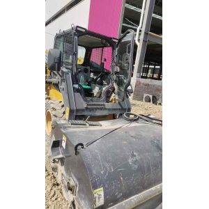 Used 2023 XCMG XC7 SR07B Skid Steer Sweeper with Bucket and Sweeper Attachments