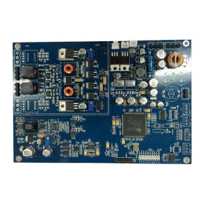 One Stop Turnkey PCBA Service Set top Box Products In Blue Soldermask