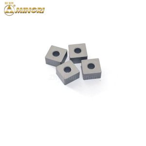 Hardness 12.7*12.7*6.5mm Chian Saw Machine Tungsten Carbide Insert / Tungsten