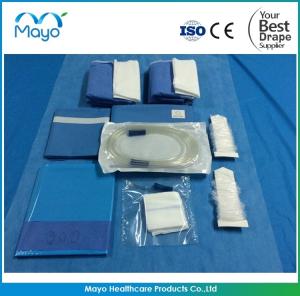 Wholesale EO Sterile Dental Drape Kits Disposable Dental Implant Kits Blue from china suppliers