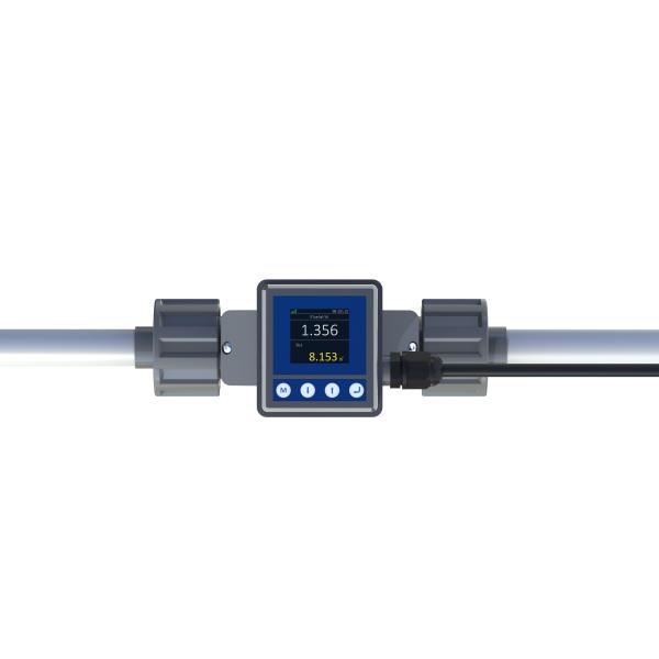 Quality Agricultural Irrigation FL101 In-Line Ultrasonic Flow Meter for Real-Time Flow Measurement in Production Process and Easy Installation for sale