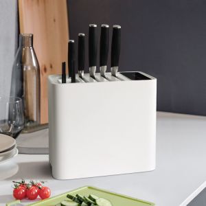 Intelligent Kitchen Disinfection Knife Holder Block With Sharpener Sterilizing