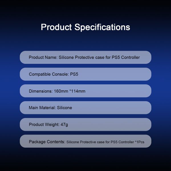 Tri-Color Unique Design Durable Anti-Slip Silicone Case for PS5 Controller Dualsense