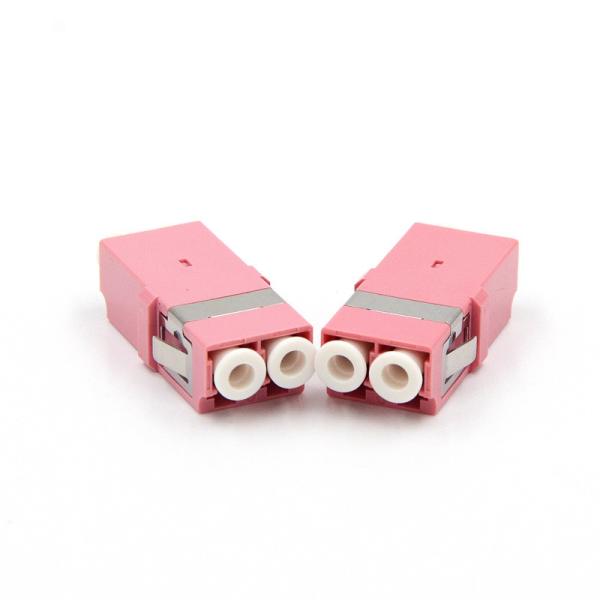 Quality OEM ODM FTTH Adapter LC Upc Multimode Om4 Duplex Coupler for sale