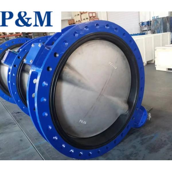 Ductile iron PN16 flange butterfly valve