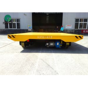 High Quality Mold Handling Battery Powered Electric Rail Transfer Trolley