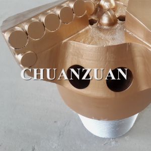 High Penetration 190MM PDC Rock Drill Bit 60 - 350 RPM Speed With Asymmetrical