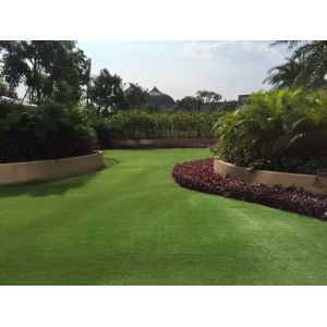 Fireproof Artificial Grass Turf With 40mm Pile Height Landscaping PE Synthetic