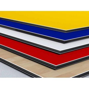 China 3mm-6mm Thickness Fireproof Aluminum Composite Panel For Customized on sale