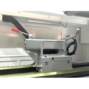 SMTCL Large CNC Lathe CAK63200 Spindle Bore 104mm Heavy Duty Metal Horizontal