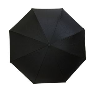 Full Digital Printing Pongee Reverse Inverted Umbrella With C Handle