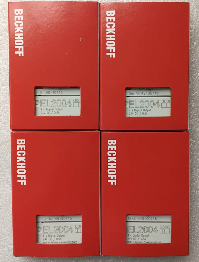 Wholesale EL2004 Beckhoff EtherCAT 4-channel Digital Output Terminal Module 24VDC from china suppliers