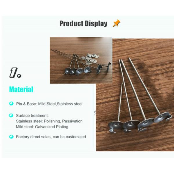 Insulation Jacket SS Lacing Anchor Fastener 114 MM