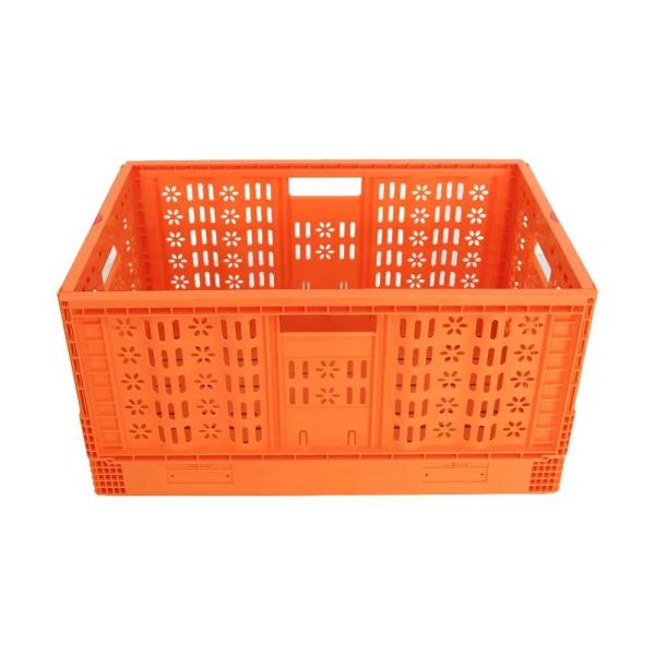 Quality PE/PP Material Stackable Folding Storage Box for Practical and Space-saving Storage for sale