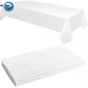 Disposable PE Table Cloths: Durable, Waterproof, Plastic Table Covers, Custom