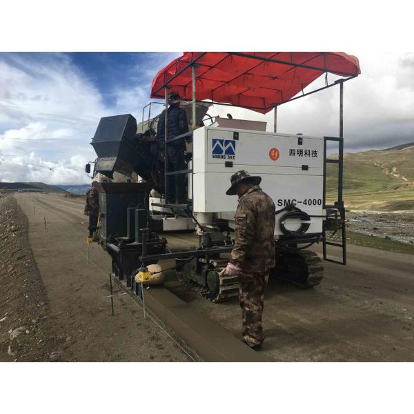 SMC-4000 Slipform Paver - Efficient Paving Solution for Curbstones, Road