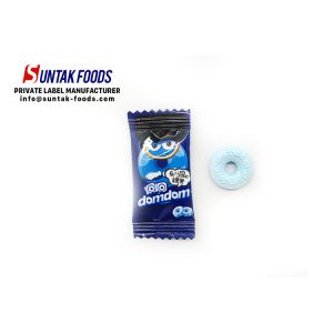 Wholesale 600g Domdom Sugar Free Low Carb Candy , Passion Fruit Candy 2 Years Shelf Life from china suppliers