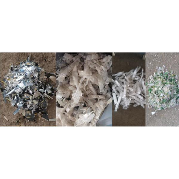 Bopp Rotary Blades Plastic Waste Shredder PP Films With Sharpener