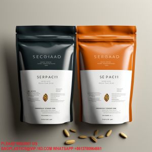 Customized Biodegradable Aluminum Foil Mylar Zip Food Nuts Snack Packing Stand