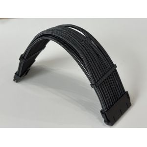 24Pin ATX Power Cable Connector Extension – Braided Wire Harness for Modular PSU