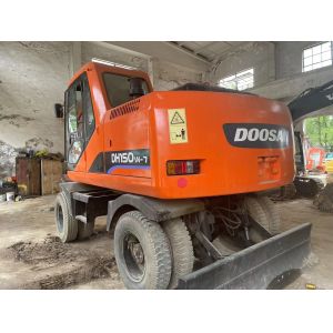 2012 Year Used Wheeled Mini Excavator Doosan DH150W-7 Good Condition