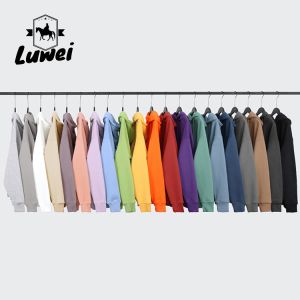 Drawstring Blank Plain Heavy Duty 330g Bluza Premium Cotton Polyester Men