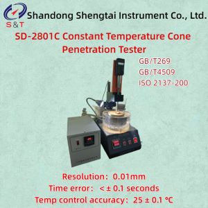 ISO 2137 Constant Temperature Cone Penetration Tester SD2801C Temp Control