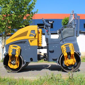 China Factory 3 Ton CE Compactor Road Roller Compactor Ground Concrete Asphalt