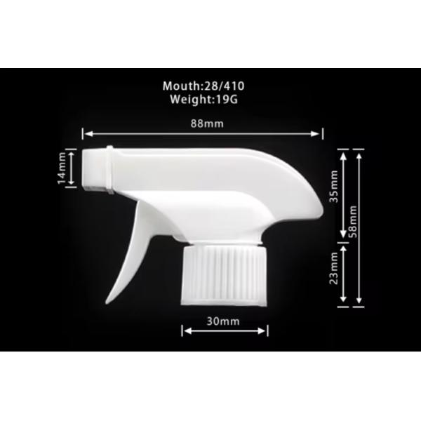 Hand Pump Chemical Resistant Plastic Trigger Sprayer For Water Cleaning