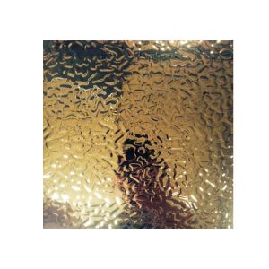 SS304 Stainless Steel Water Ripple Sheet Plate 0.8mm PVD Color Hot Rolled