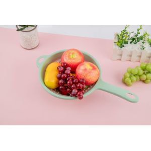 Reusable Silicone Collapsible Colander Vegetable Strainer Portable