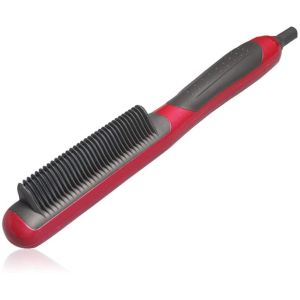 Beard Comb Electric Hair Brush Wet / Dry Dual Use Anti Scald Ceramic Ionic Type