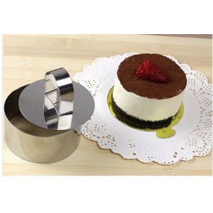 Wholesale RK Bakeware China Foodservice NSF Stainless Steel 8 Inch Mousse Ring from china suppliers