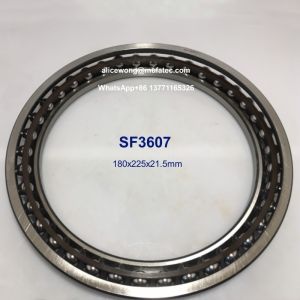 SF3607 Angular Contact Ball Bearings 180x225x21.5mm Nylon Cage C3 P5 Open