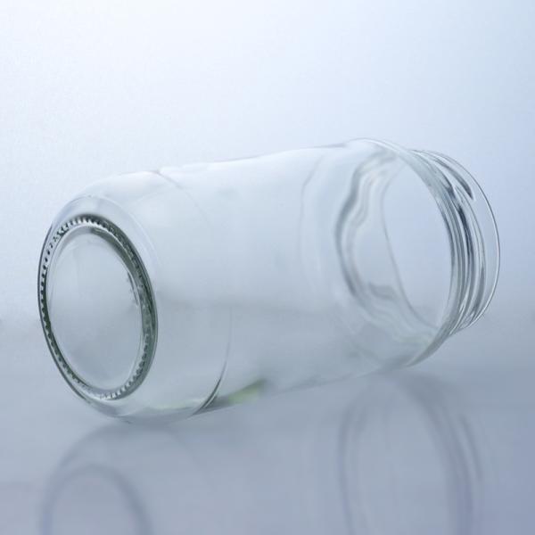 Wine Screw Cap Elegant 410ml 500ml Transparent Glass Bottle for Salad Chili Sauce Ketchup