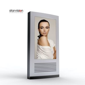LED Backlit IP65 TFT OOH Display Lcd Advertising Screen With Anti Reflection