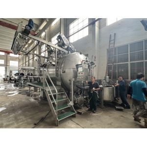 Low Consumption Air Liquid Dyeing Machine SUS316L With Sustainability