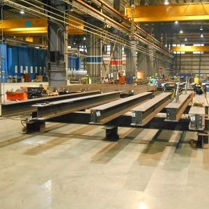 Welding Plate Structural Steel Fabrication With Wooden Pallet Package