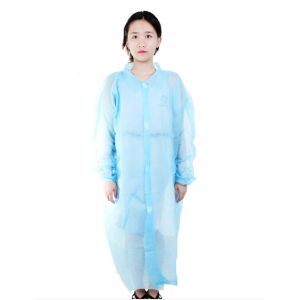 CE0197 Practical SMS Isolation Gown , Harmless Disposable Protective Coverall