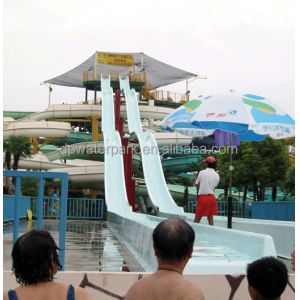 Mini Aqua Play Water Theme Park Equipment Amusement Slides Commercial For Adult
