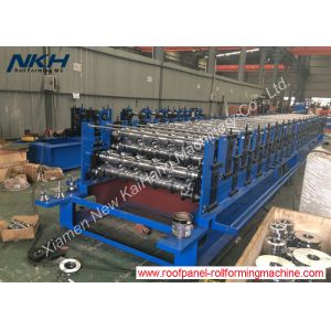 Double Layer Roll Forming Machine , Metal Roofing Roll Former With Tooling